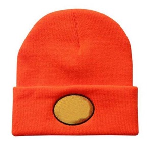 Gorro blanco con apliques de huevo amarillo, gorro de invierno unisex para adultos, estilo informal, 56-58CM - Product Image 3