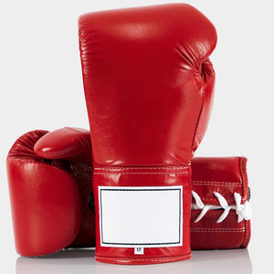 Gants de boxe personnalisés professionnels - Haute qualité, PU, sangle de poignet réglable, fermeture à boucle, unisexe, gants d'entraînement pour le sparring - Product Image 4