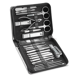 Kit de manucure professionnel de 12 pièces de haute qualité pour les soins de beauté et la pédicure, coupe-ongles - Product Image 2