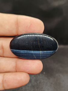 AAAAAA Grade Multi Blue Tiger Eye Cabochon High Quality Natural Loose Smooth Polished Flat Back Gemstone Jewelry - Product Image 5