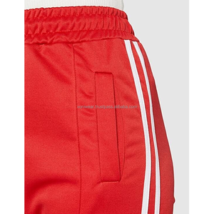 Streetwear pour femme Pantalon de survêtement à rayures latérales Jambe évasée Écologique Imperméable Couleurs personnalisées Pantalon à logo personnalisé - Product Image 4