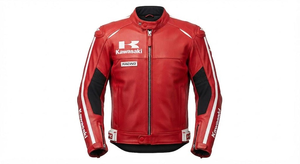 MotoCP Rawasaki <b>Racing</b> <b>Jacket</b>/Chaqueta Stylish Leather Riding Gear Protection Level 2 CE Certified - Product Image 1