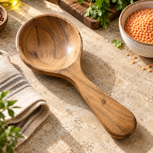 Fabricante de utensilios de cocina de madera natural hechos a mano |   Cucharas de Madera, Espátulas, Espumaderas al por Mayor, OEM, ODM - Product Image 5