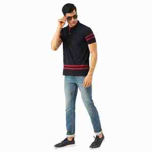 T-shirts pour hommes en coton 100% 240g, coupe ample, personnalisables en gros, tailles plus grandes - Product Image 5