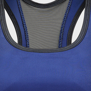 Women's Plus Size Medium Support Breathable Eco-Friendly Spandex/Nylon Solid Color Sports <b>Bra</b> for Fitness Yoga-Customizable OEM - Product Image 3