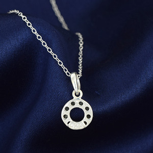 2026 New Fashion Peridot Gemstone Pendant Round Faceted 925 Sterling <b>Silver</b> <b>Top</b> Grade IGI Certified Fine Necklace Gift For Women - Product Image 5