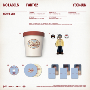 YEONJUN-NO LABELS PART 02 (Versión Figura) Papel y Plástico de Música Pop para Todas las Edades - Product Image 3