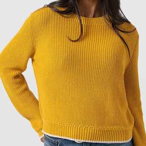 Chemise en tricot sexy à col en V et épaules dénudées, respirante, pour femmes, tenue de soirée élégante, pull élégant pour femmes, hauts élégants pour soirée - Product Image 3