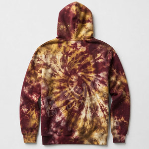 ผู้ผลิตจากปากีสถาน ผลิตเสื้อฮู้ดดี้ผู้ชายแบบ Tie Dye พร้อมโลโก้ตามสั่ง เสื้อฮู้ดดี้ผู้ชายแบบ Tie Dye ราคาถูก MOQ ต่ำ - Product Image 3