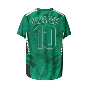 Maillots de football personnalisés pour hommes, légers, respirants, anti-transpiration, antibactériens, protection UV, manches courtes - Product Image 2