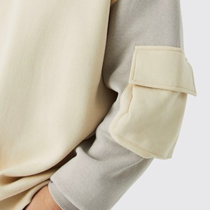 Sudadera ecológica de gran gramaje para hombre, la sudadera básica de streetwear más vendida para unisex. - Product Image 5