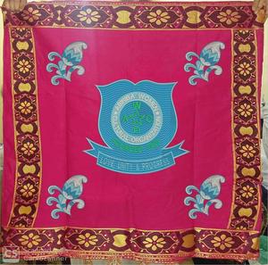 Customized Logo Work Intorica Nigerian traditional Wear And Celebrations Wrapper - Product Image 5