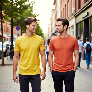 Camiseta Casual Premium para Hombre, 100% Algodón, 210 g/m², Cuello Redondo, Estampado, de Alta Calidad, Ecológica, de Secado Rápido y Transpirable, para Verano - Product Image 2