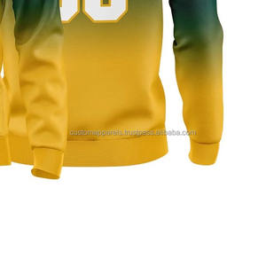 Sudaderas con Capucha de Fútbol Americano con Logotipo Personalizado para Hombre, Venta al por Mayor, Ropa Deportiva de Equipo con Estampado por Sublimación, Sudaderas Holgadas de Forro Polar - Product Image 6