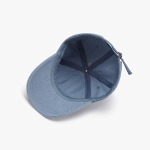 Gorra de Béisbol Vintage Unisex de Perfil Bajo, Azul Desgastado, Estilo Dad Hat, Lavada y Desteñida, Sin Estructura, Ajustable, Venta al por Mayor - Product Image 6
