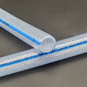 Tuyau en PVC tressé transparent Ascent India 25 mm ID x 31 mm OD 10 bars, tuyau en PVC renforcé pour air et eau - Product Image 2