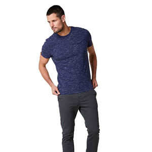 T-shirt en coton surdimensionné à épaules tombantes pour homme, respirant et décontracté, idéal pour le streetwear urbain et le quotidien - Product Image 3
