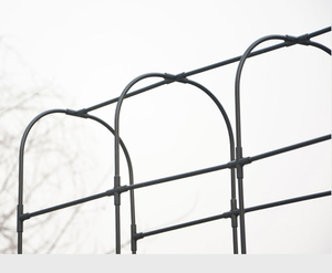 Plant Climbing <b>Trellis</b> for Metal Elevated Garden Bed Arch Climbing Pergolas - Product Image 4
