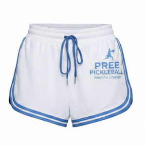 Pickleball Summer Printed Youth Lightweight Regular Fit Breathable Quick Dry 100% Polyester Premium Stitching Custom Logo Shorts - Product Image 1