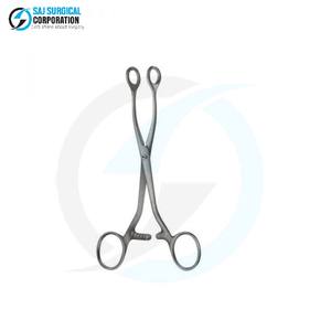 Pinzas Ovárias Doyen, Instrumento Quirúrgico Manual de Acero Inoxidable, Certificado CE Clase II, para Manipulación Segura de Tejidos Ginecológicos - Product Image 1