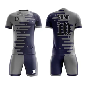 Camiseta de Fútbol Personalizada con Logotipo, Cómoda, 100% Poliéster, Uniformes Transpirables con el Último Diseño para Adultos, Estilo Conjunto - Product Image 5