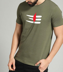 เสื้อยืดคอตตอนผู้ชายพิมพ์ลาย DTF แบบกำหนดเอง คุณภาพพรีเมียม คอกลม สวมใส่สบาย ระบายอากาศได้ดี เนื้อผ้านุ่ม ผู้ผลิตแบบ OEM และ ODM - Product Image 4