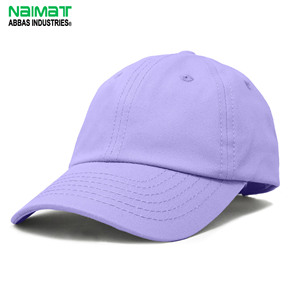 Solid <b>Purple</b> Cotton Baseball Cap Plain Unstructured Dad <b>Hat</b> Adjustable Strapback Summer Sun Visor for Men Women Outdoor Sport - Product Image 2