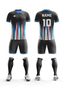 Conjunto de Uniforme de Fútbol para Hombre, Ultraligero, Transpirable, con Control de Humedad, Jersey y Pantalones Cortos para Entrenamiento de Fútbol, Ropa Deportiva de Alto Rendimiento - Product Image 4
