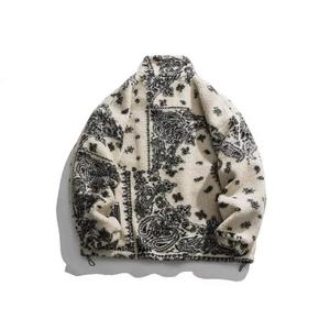 Custom Design <b>Sherpa</b> Polar Fleece <b>Men's</b> <b>Jackets</b> Street Wear Outdoor New Fashion High Manufacturers Fleece <b>Sherpa</b> <b>Jacket</b> For <b>Men</b> - Product Image 3