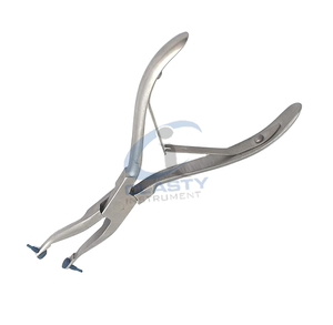 Forceps d'extraction dentaire en acier inoxydable, instrument chirurgical manuel de classe I, couleur argent, équipement dentaire - Product Image 4