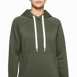 เสื้อฮู้ดดี้ทรงโอเวอร์ไซส์สไตล์เอสเซนเชียล ยูนิเซ็กส์ สตรีทแวร์ เสื้อพูลโอเวอร์ สกรีนโลโก้ได้ ผลิตเสื้อฮู้ดดี้แฟชั่น ขายส่งจากโรงงาน - Product Image 1