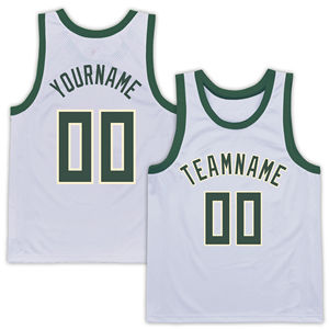 Maillot de basket-ball personnalisé noir et vert pour hommes, uniforme d'équipe sans manches en maille, nom et numéro personnalisés, chemise de sport par sublimation - Product Image 2