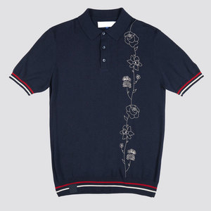 ออกแบบลายปักเสื้อยืดผู้ชายตามสั่ง ผ้าถักลายเรียบ แห้งเร็ว ระบายอากาศได้ดี คุณภาพสูง สำหรับผู้ใหญ่ - Product Image 1
