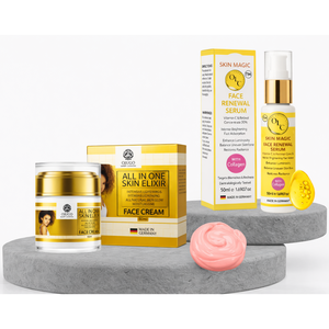 Pedidos al por Mayor de Crema Hidratante Facial y Suero Renovador Facial, Set de Cuidado de la Piel Duo de 50 ml para Mujer - Product Image 1