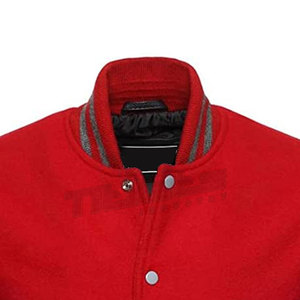 Chaqueta de Invierno Cálida y Cómoda para Hombre, con Mangas de Cuero, Estilo Letterman, Resistente al Viento, a un Precio Razonable - Product Image 4