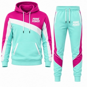 Hot <b>Sale</b> Men's Sports Tracksuit Hoodie Jogger Two Piece Athletic Wear Gym Workout Running Training Casual Streetwear Set - Product Image 1