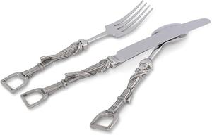 Ensemble de couverts modernes en acier inoxydable pour hôtel, cuillère, fourchette, couteau, couverts de mariage élégants avec finition miroir, idéal pour les restaurants - Product Image 2