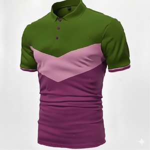 <b>Classic</b> Mens Polo Shirt Short Sleeve Cotton Casual Summer Fashion Comfortable Slim Fit Daily Wear - Product Image 3