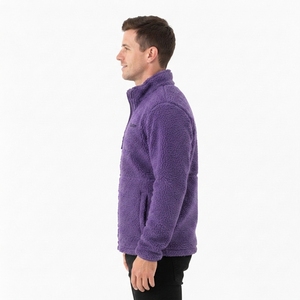 Servicio OEM de Logotipo Personalizado, Talla OEM, Fabricante de Marca Privada, Chaqueta Sherpa Premium para Hombre, Forro Polar Cálido, Ropa Exterior Informal - Product Image 3