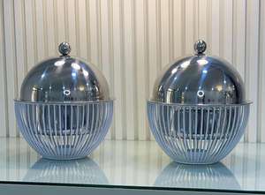 Plat à gratin en métal moderne de luxe avec couvercle en acier inoxydable, idéal pour servir et pour les plats chauds - Product Image 6