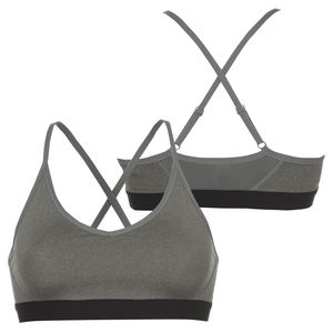 Soutien-gorge de sport en nylon ultrafin pour femme, haute élasticité, dos nu, antichoc, pour yoga, sans couture, respirant, pour le sport - Product Image 3