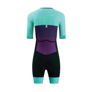 Combinaison de cyclisme Elite Performance pour femmes, une pièce, pour course sur route et gravel, coupe ajustée, extensible, vêtements de course cycliste - Product Image 3
