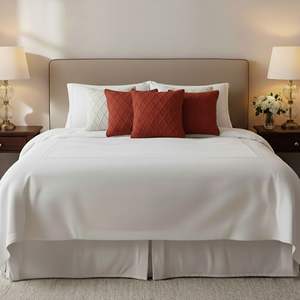 SOGA Ensemble de 6 housses de coussin de 45 cm, 3 coussins classiques en tricot losanges rouges et 3 coussins de siège en tricot torsadé crème - Product Image 4