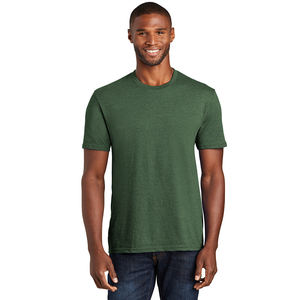 Camiseta Casual de Manga Corta para Hombre, Color Sólido, 100% Algodón, Transpirable, Corte Regular - Product Image 3