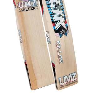 Bate de críquet MB Malik UMZ Killer Edition English Willow con funda protectora, cubierta de burbujas, agarre extra y lámina anti-desgaste incluidos. - Product Image 3