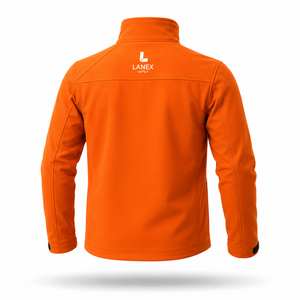 Custom Men <b>Softshell</b> <b>Jacket</b> Waterproof Windproof <b>High</b> <b>Visibility</b> Workwear Outdoor Safety <b>Jacket</b> OEM Private Label Manufacturer - Product Image 3