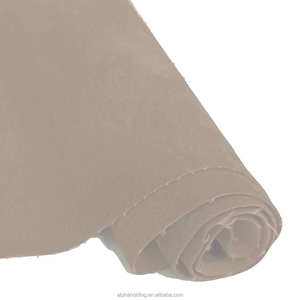 Tela de Flocado Pigpell con Reverso Tejido de Rayón, 54 Pulgadas, 70Y, para Embalaje de Joyería, PP73-107, Beige - Product Image 1