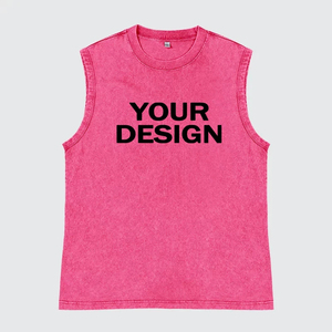 T-shirt sans manches Y2K vintage noir 100 % coton pour hommes et femmes, style hip-hop punk – Écologique, respirant, coupe ample, anti-plis - Product Image 3