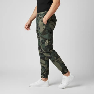 Pantalones de Camuflaje para Hombre, Pantalones Cargo Retro con Múltiples Bolsillos, Pantalones Joggers con Pierna Holgada, Resistentes al Desgaste, Estilo Fuerzas Especiales - Product Image 2