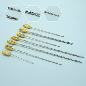 Juego de Cánulas Luer Lock de Grado OR de 7 Piezas para Liposucción, Transferencia de Grasa, Cirugía Plástica - Product Image 1